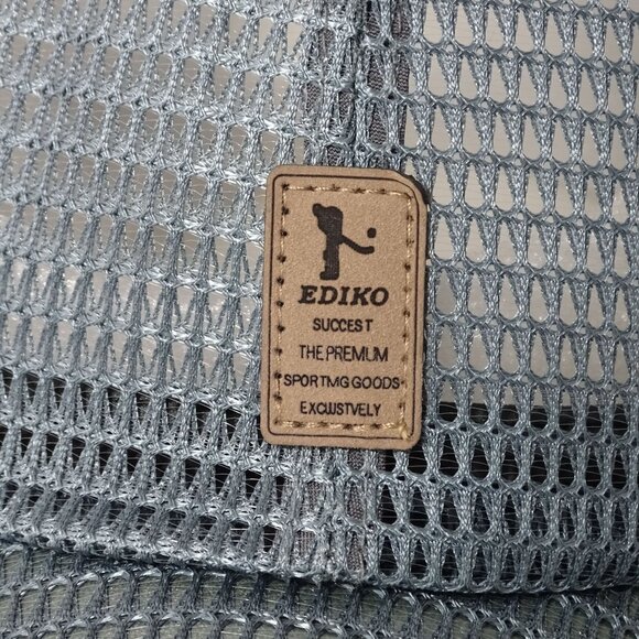 Ediko Golf Cap Mesh Trucker Hat Baseball Cap Blue Adjustable Strap Men One Size - Picture 2 of 7